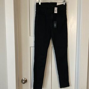 Classic Black High Rise Skinny Jeans 👖,size-2,new